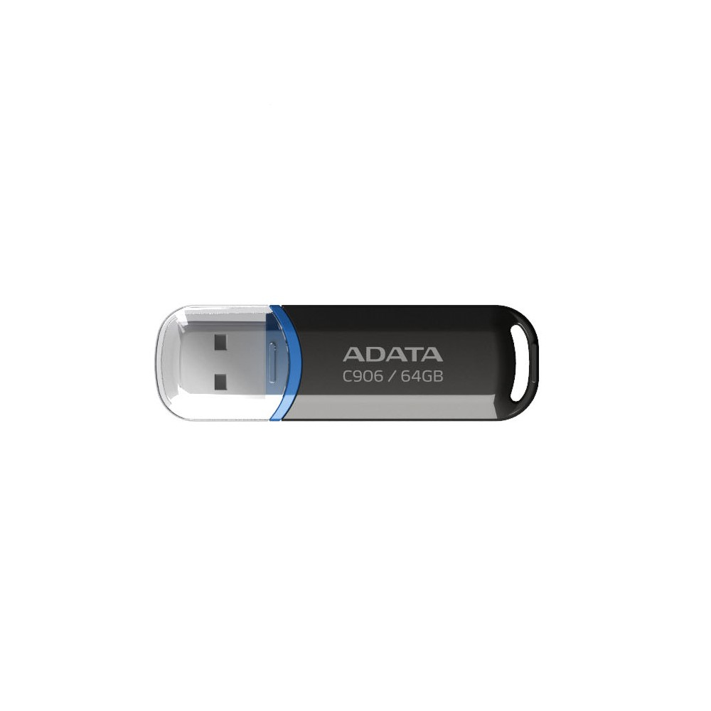 Memoria usb 2.0 de 64gb c906 - diseño clásico y compacta. np. ac906-64g-rbk color negro