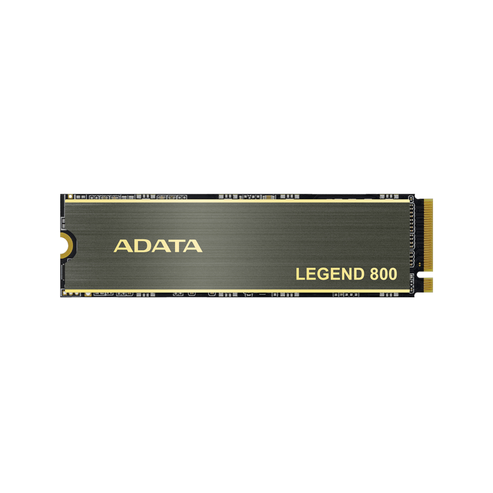 Unidad de estado sólido adata legend 800 1tb pcie gen4x4 m.2 2280 - con disipador de aluminio. aleg-800-1000gcs