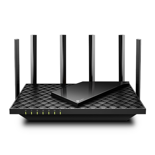 Router tp-link dual band archer ax73 gigabit wifi6 mu-mimo ax5400 para gran cobertura de red