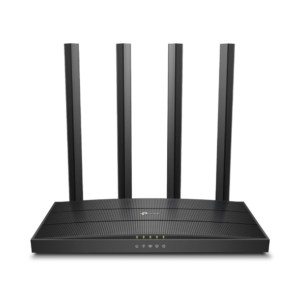 Router wifi inalámbrico tp-link doble banda archer c6 gigabit mu-mimo wpa3