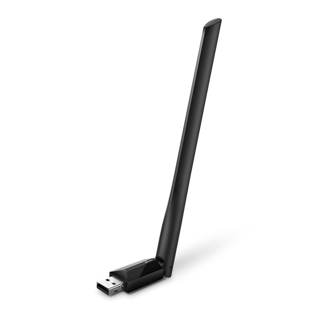 Adaptador inalámbrico con dobla banda de alta ganancia usb ac600 tp-link archer t2u plus