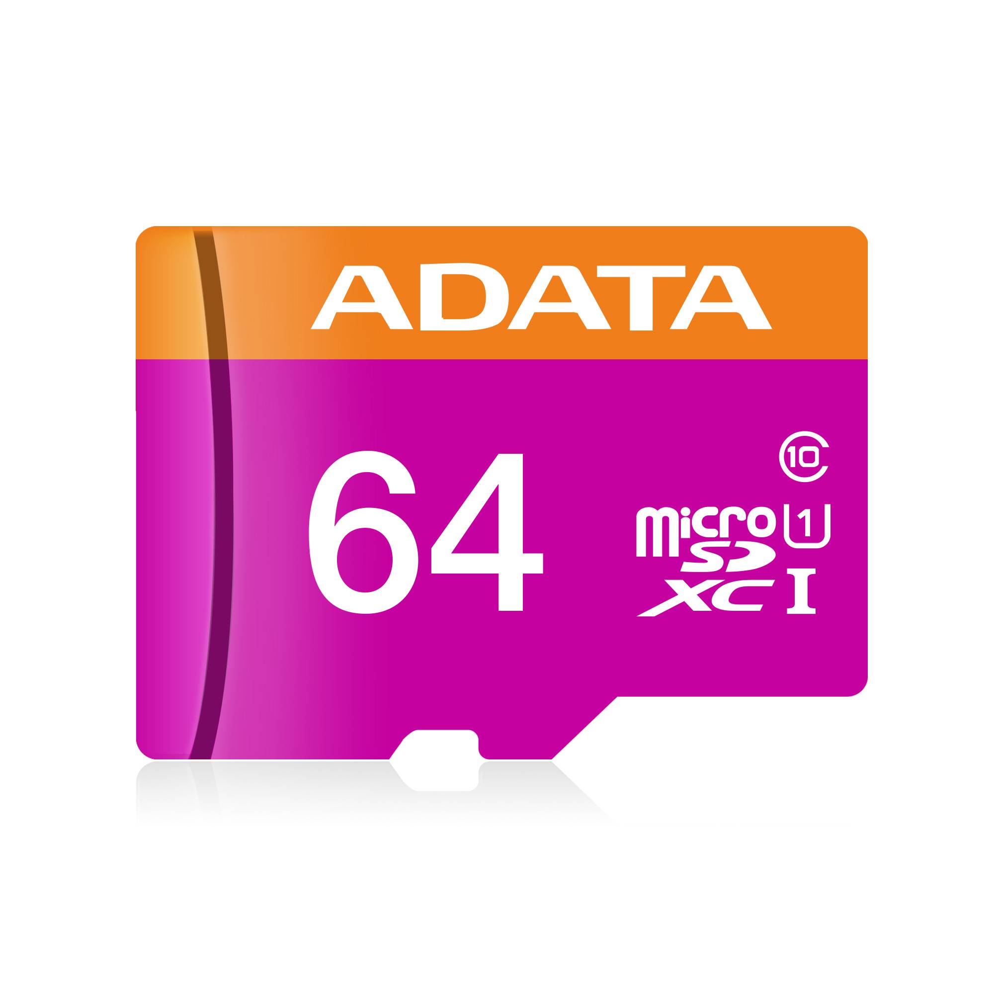 Memoria micro sd adata uhs-i u1 - 64 gb, 30 mb/s, 10 mb/s, negro