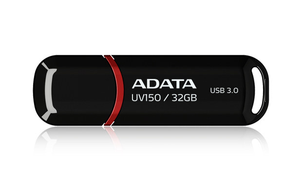 Memoria usb adata uv150 - naranja, 32 gb, usb 3.2 (retrocompatible con 3.0 y 2.0), 100 mb/s