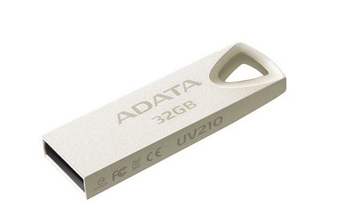 Memoria usb adata - plata, 32 gb, usb 2.0