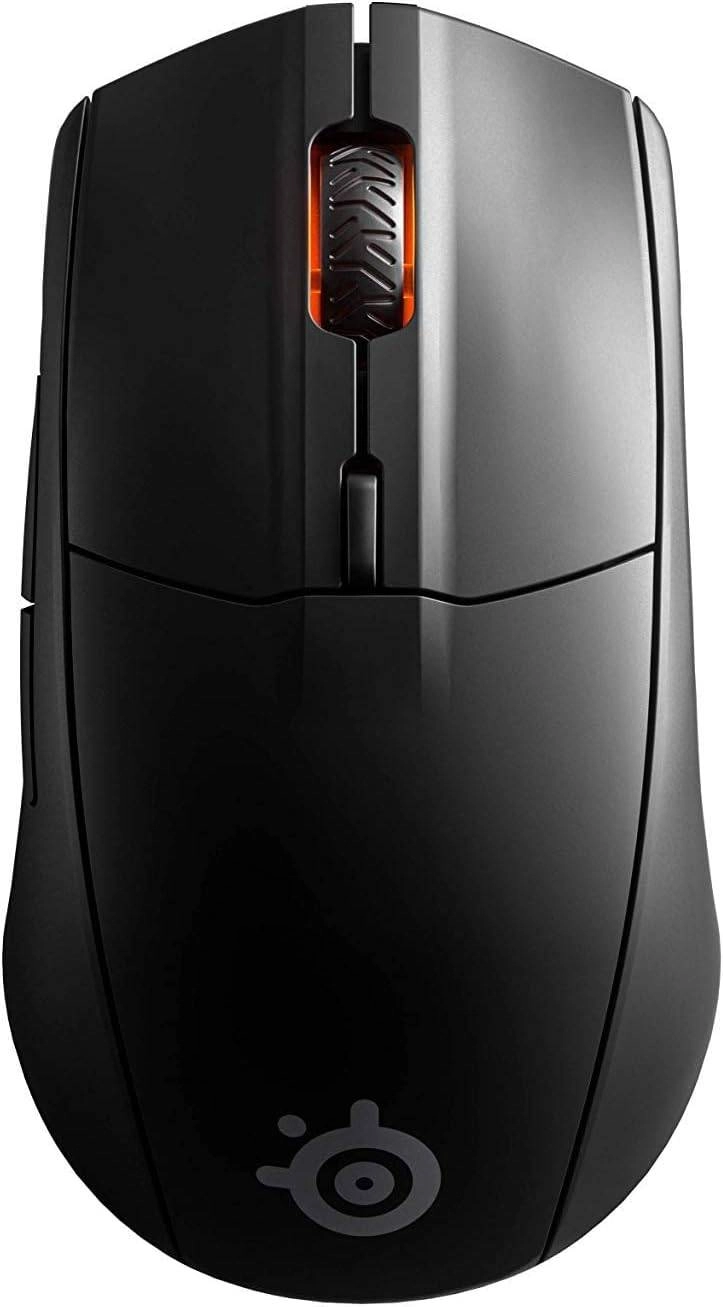 Steelseries rival 3 mouse inalámbrico para videojuegos - más de 400 horas de batería, conexión inalámbrica dual