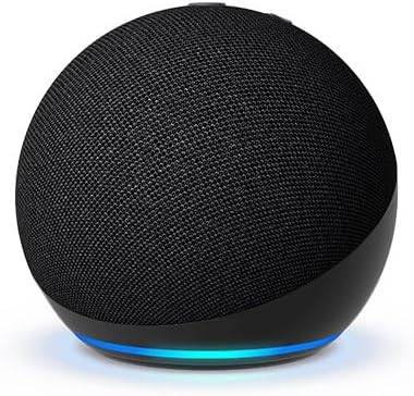 Amazon echo dot 5th gen con asistente virtual alexa b09b8v1lz3 charcoal