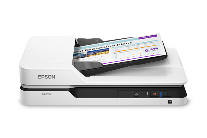 Escáner epson workforce ds-1630 - 216 x 355 mm, cama plana, cis, 1500 páginas, 25 ppm