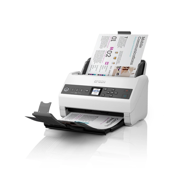 Escáner  epson b11b259201 - alimentación vertical, cis, 4, 500 páginas