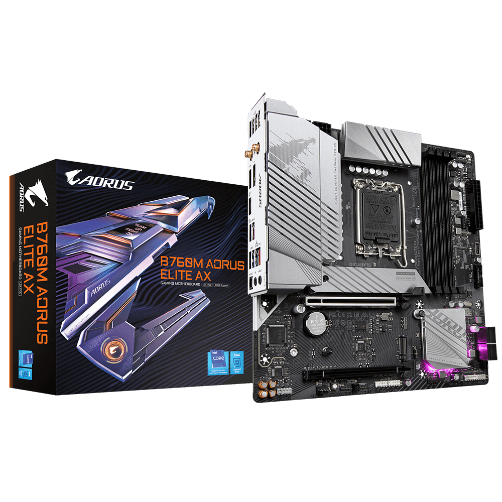 Mb gigabyte b760m aorus elite ax