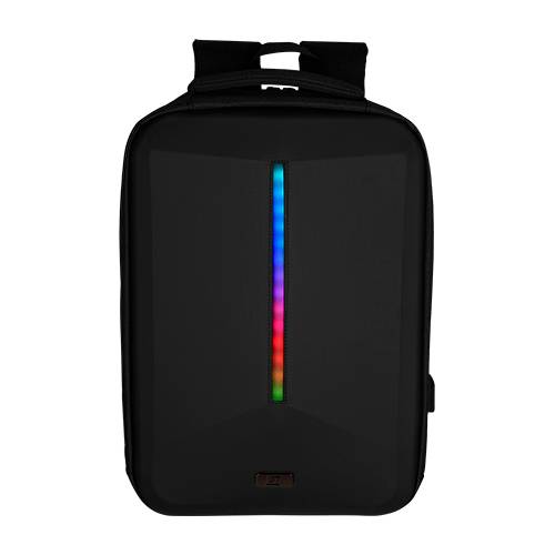 Mochila start the game bp-500 luz rgb configurable app 15.6 pulgadas usb