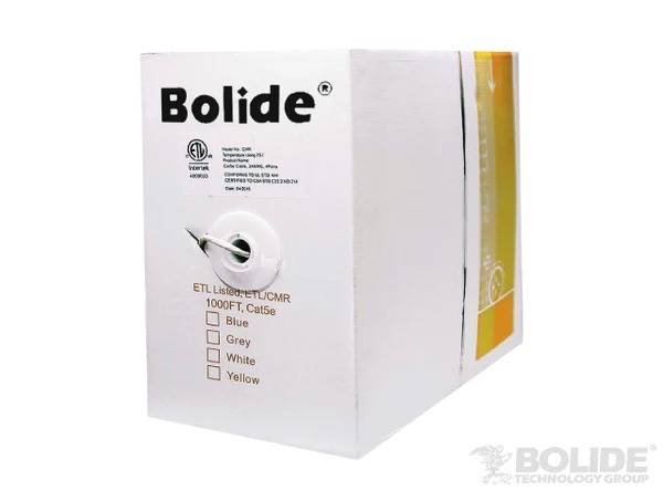 Cable de red utp bolide categoría 5e - bp0033/cat5e/cmr-white