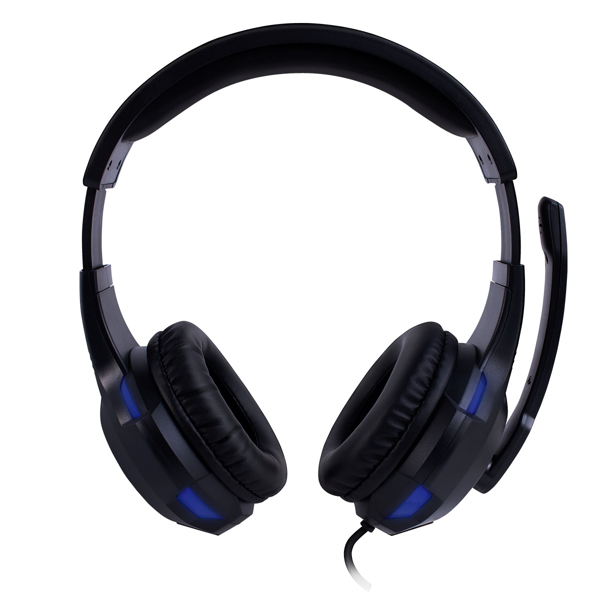 Headset gamer balam rush estéreo r2.0 alámbrico 3.5 mm dual mic ajustable windows-linux led sonorous hs330