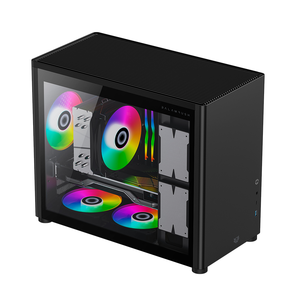 Gabinete gamer micro torre atx eris jet gi985