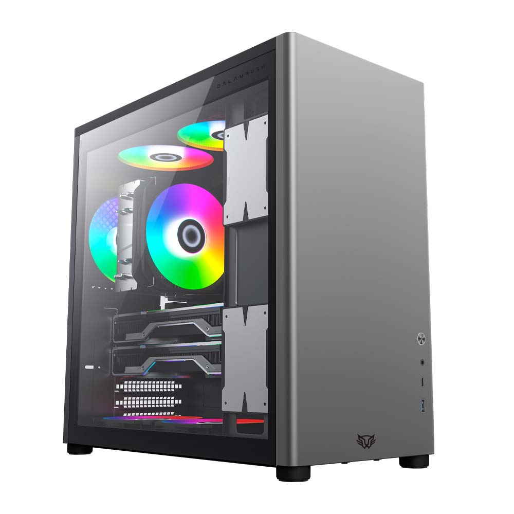 Gabinete gamer media torre atx eris special gm985