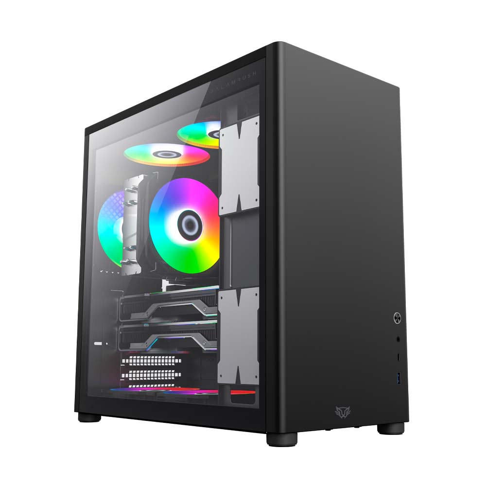 Gabinete gamer media torre atx eris jet gm985 legend series