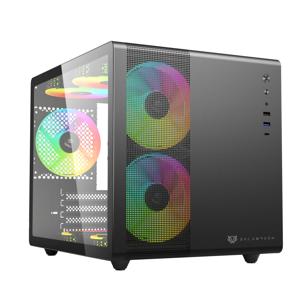 Gabinete gamer mini itx tank mini gi930 legend series