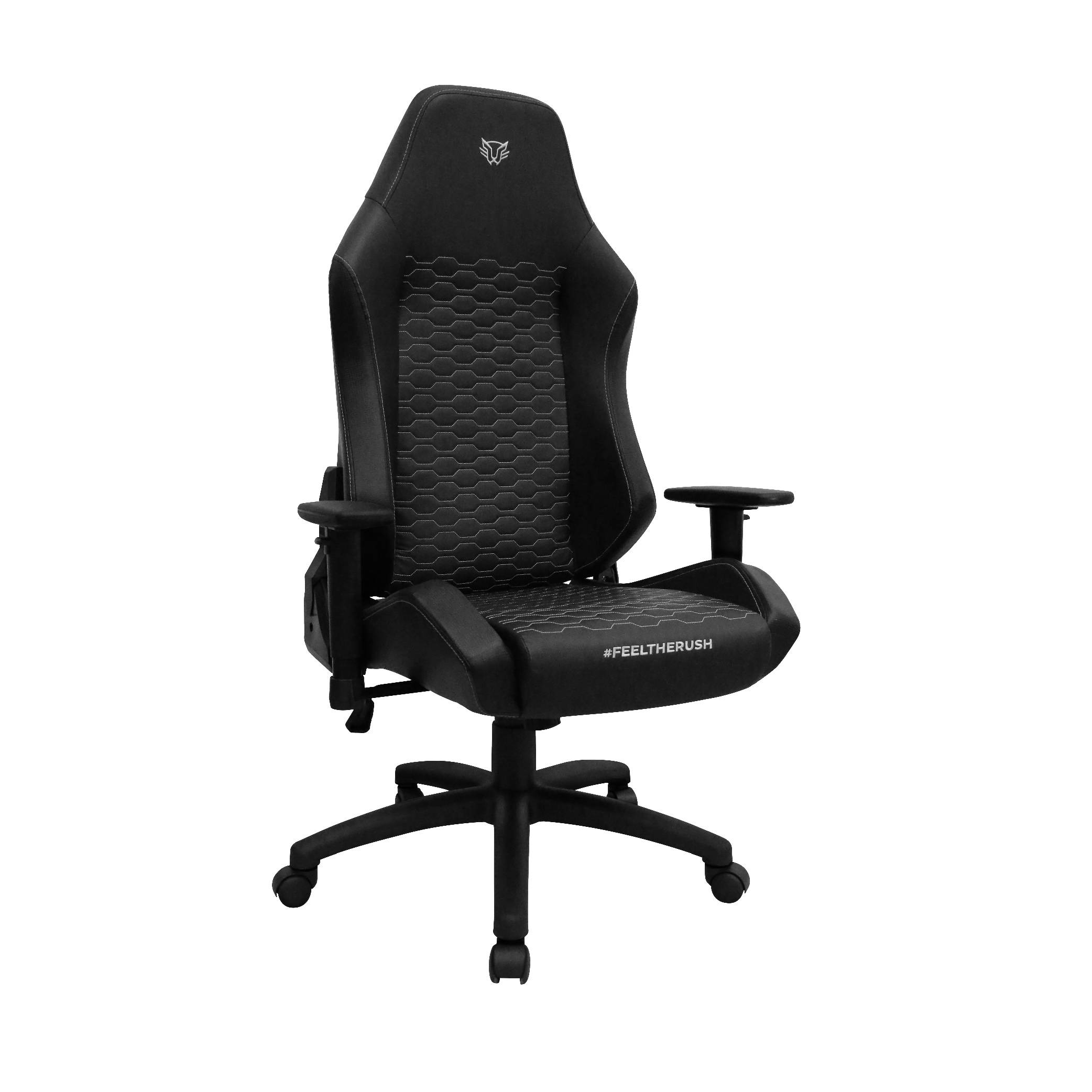 Silla gamer balam rush thunder neat / piston clase 3 / inclinacion 180° / max 120 kg / mecanismo de mariposa / reposabrazos 2d / negro / br-937856