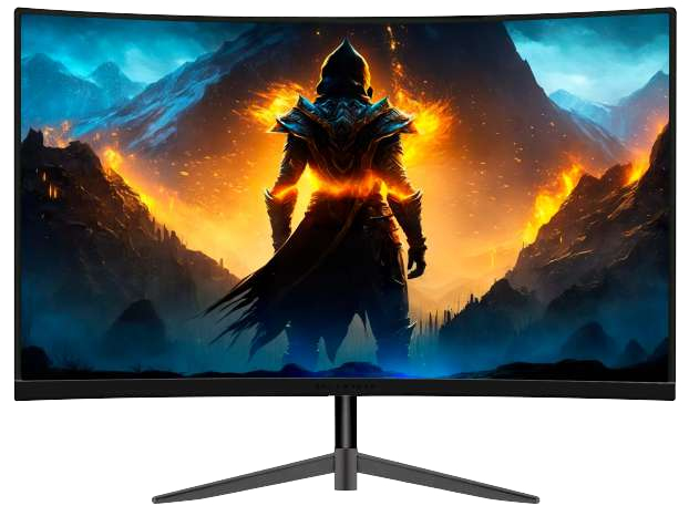 Monitor gaming 23.8 pulgadas curvo 165hz ultra earth ii mgx23c balam rush low blue light