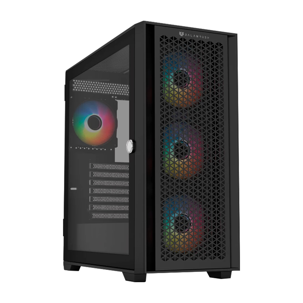 Gabinete gamer media torre  carbono twin mate 7000 legend series