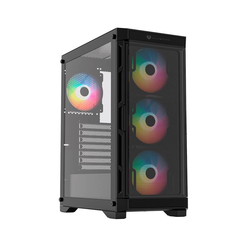 Gabinete gamer media torre  carbono twin mate 5000 legend series