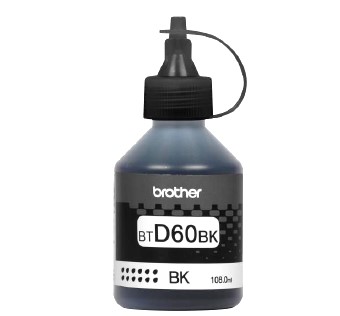 Botella de tinta brother btd60bk - negro