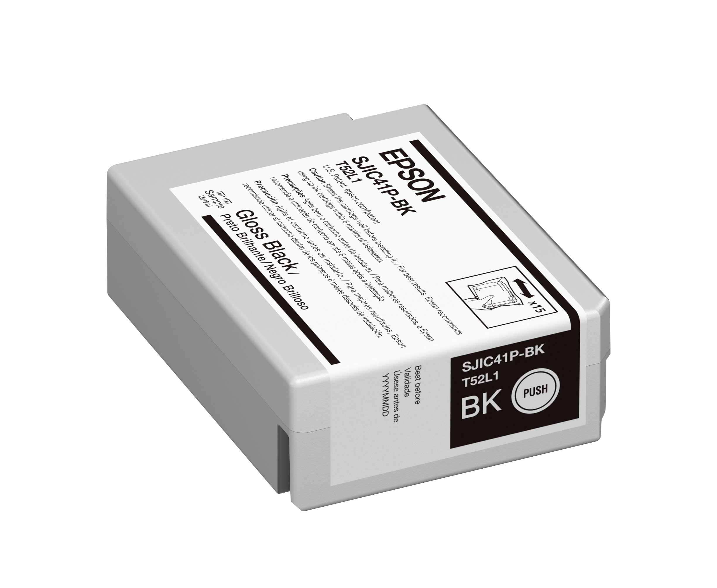 Cartucho de tinta epson c13t52l120 negro