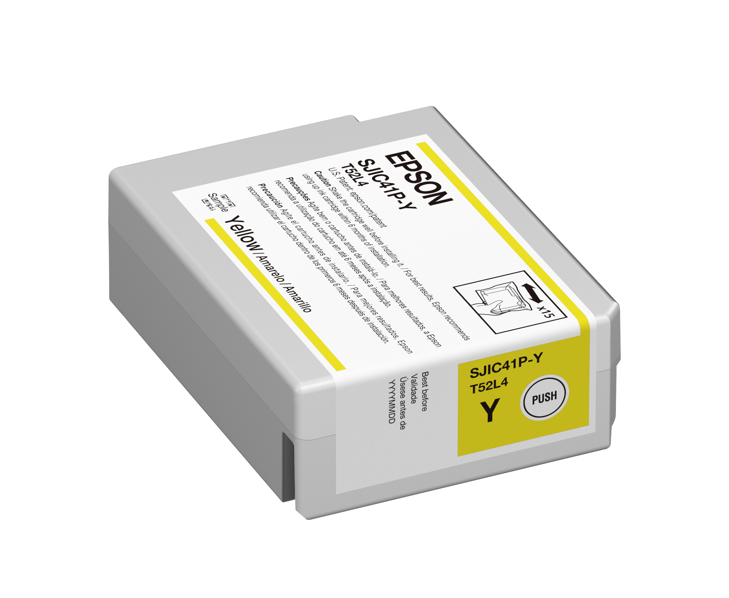 Cartucho de tinta epson c13t52l420 amari