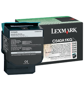 Cartucho tóner lexmark - negro