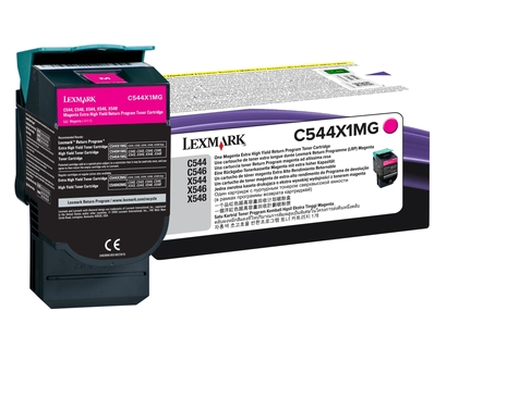 Cartucho tóner lexmark - magenta