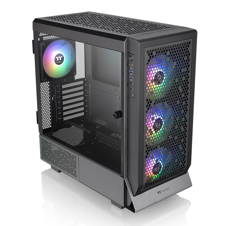 Gabinete thermaltake ceres 500 tg argb(ca-1x5-00m1wn-00)