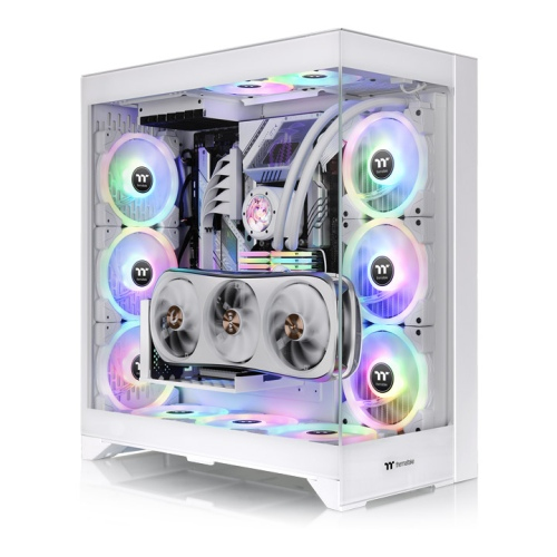 Gabinete thermaltake ca-1y3-00m6wn-00 - cte e600 mx snow mid tower