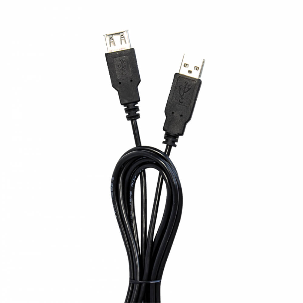 Cables extensión usb vorago - 1, 5 m, usb a, usb a, macho/hembra, negro