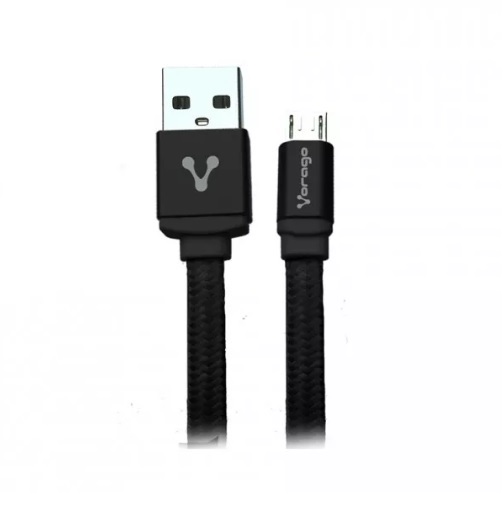 Cable usb a  micro usb vorago  cab-212 - usb, micro usb, 2 m, negro