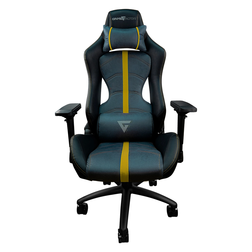 Compra Silla game factor cgc650yl gamer negro/amarillo CGC650YL ...