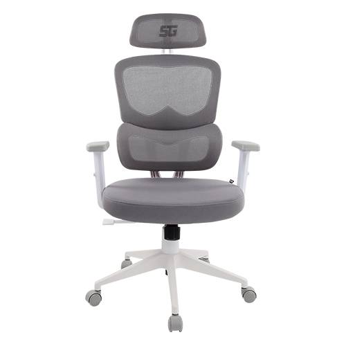 Silla vorago start the game cgm-400-wh mesh / reclinable / descansa brazos 1d / negra