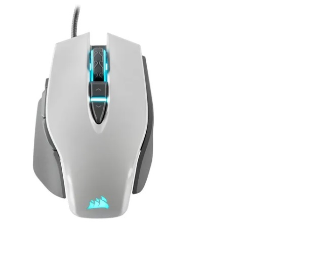 Mouse  corsair m65 led rgb - juego, 18000 ppp