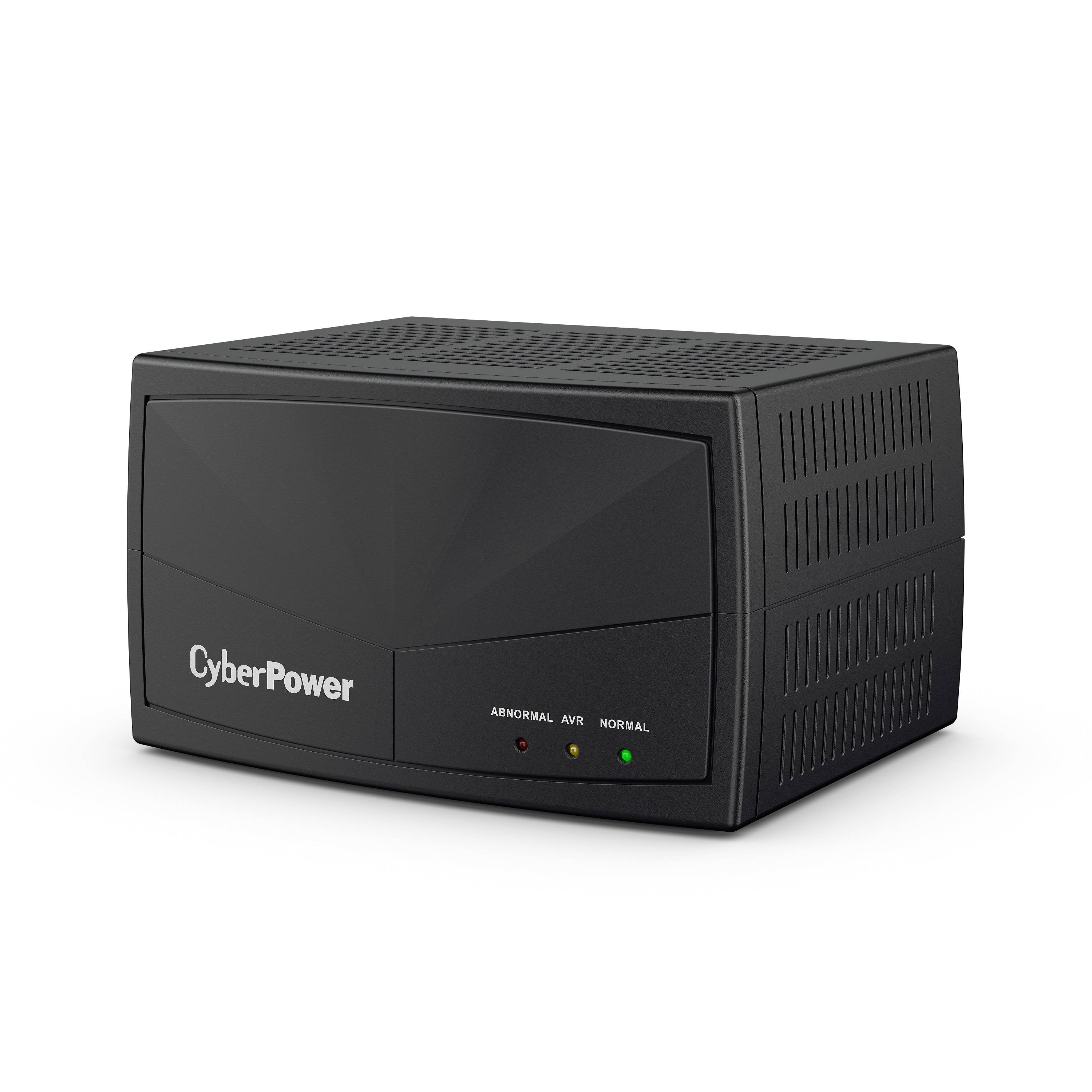 Regulador  cyberpower cl1000vr - negro, 1000 va, 500 w