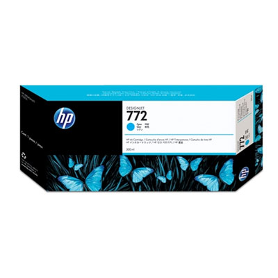 Tinta hp 772 - cn636a, cian 300ml