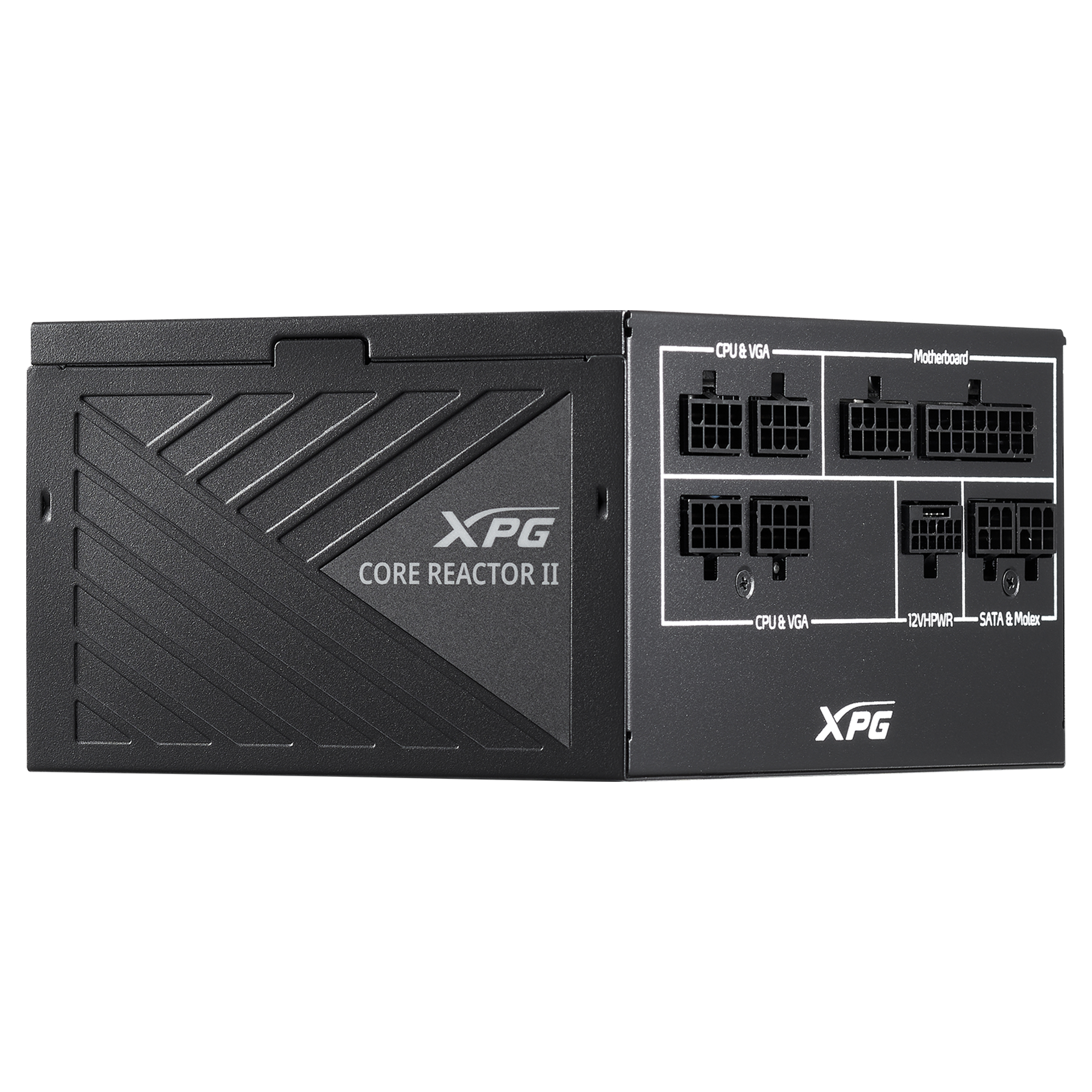 Fuente de poder xpg core reactor ii - 650w. modular. color negro. corereactorii650g-bkcus