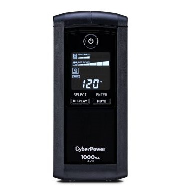 No-break cyberpower - 1000 va, 600 w, 8 h, hogar y oficina