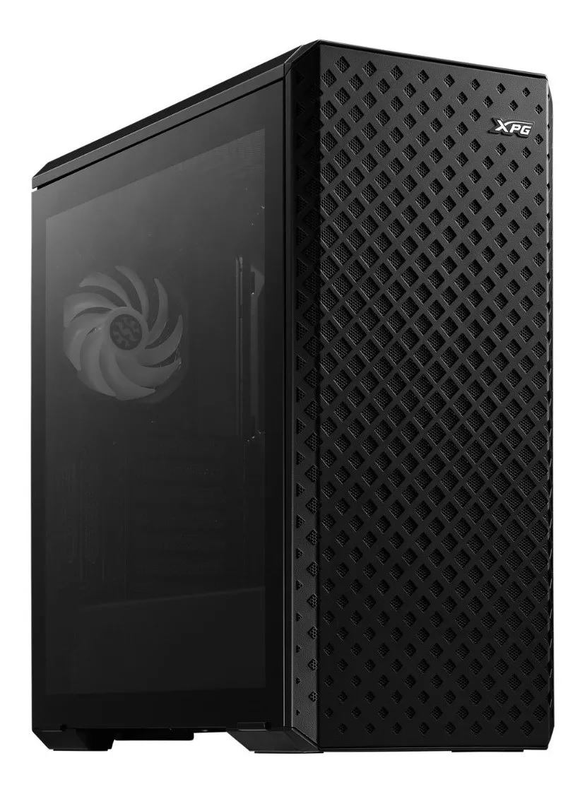 Gabinete gaming xpg defender pro-bkcww - media torre, gabinete adata