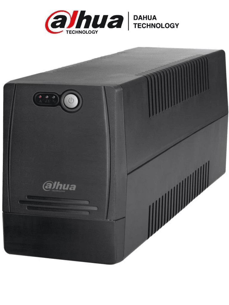 Dahua dh-pfm350-360 - ups de 600va/360w/ linea iteractiva/ entrada y salida de 110 vac a 120 vac/ estabilizador de voltaje avr/ diseño compacto/