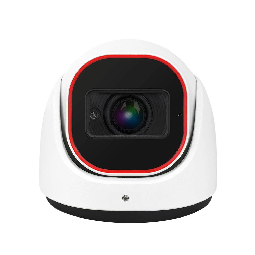 Camara domo ip 4 mp - lente mvf 2.8-12mm (29.9°-94.3°), ir hasta 40 mts, analiticos dda2 (deteccion facial), microfono, sd(128gb), ip67
