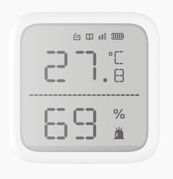 (ax pro) detector de temperatura y detector de humedad inalámbrico / 2.7