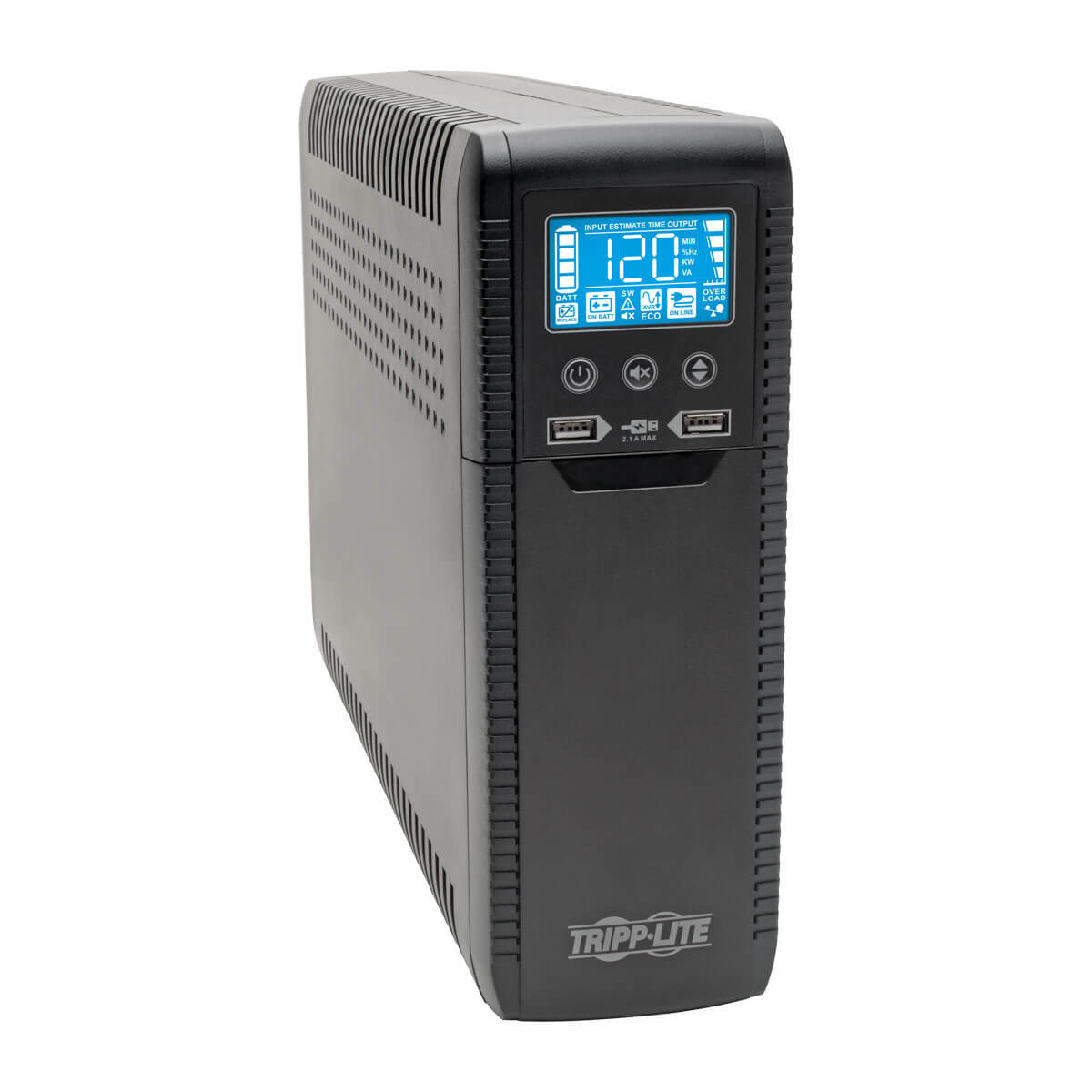 Ups interactivo con usb 1300va/720w - 120v, 50h tripp-lite eco1300lcd, 1300 va, 720 w, 7 h, hogar y oficina