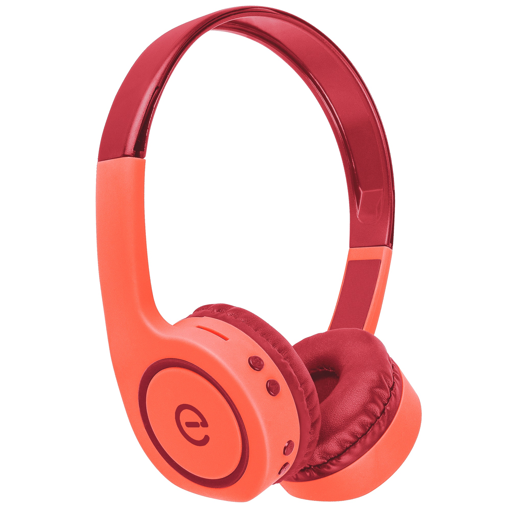 Audífonos perfect choice on-ear - coral, bluetooth, 3.5 mm, universal