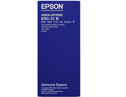 Cinta epson erc-31b - matriz de punto, negro