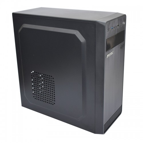 Gabinete evotec ev-1004 - torre, gabinete, atx, micro-atx, mini-itx, negro, 600 w