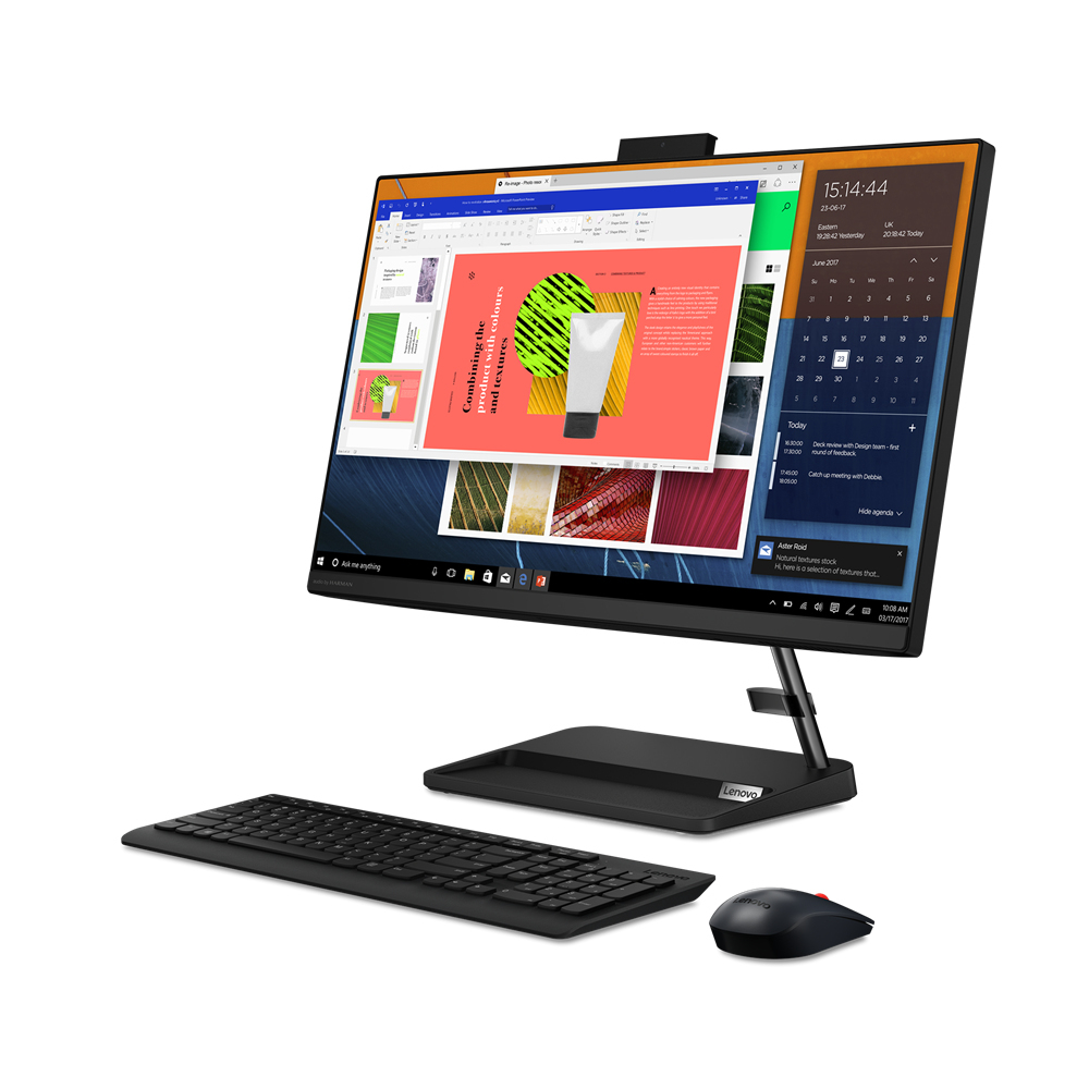 Ideacentre aio 3 24ada6 - amd ryzen™ 5 3500u, ram 8 gb, windows 11 home, 128 ssd + 1tb hdd, pantalla 23.8 pulgadas.