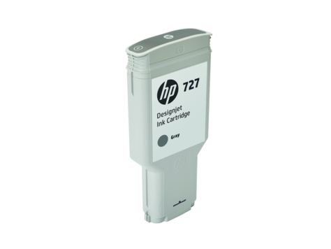 Tinta hp 727 - f9j80a, gris 300ml